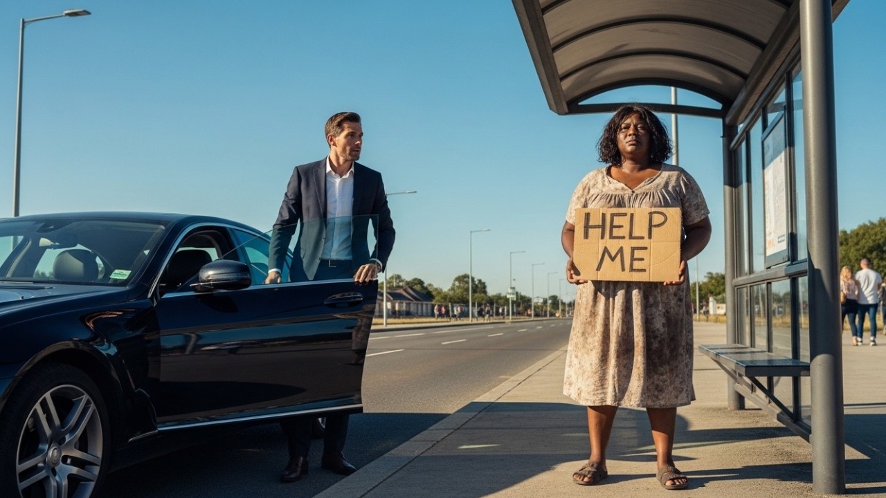 A Billionaire Spots His Former Black Maid on the Highway… The Truth He Uncovers Changes Everything!