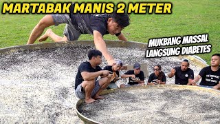 REKOR MARTABAK COKLAT KACANG 2 METER! RASANYA JANGAN DI TANYA!