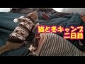 猫連れ冬キャンプ♪2日目【キャンプ猫こむぎ＆だいず】2016.11.13