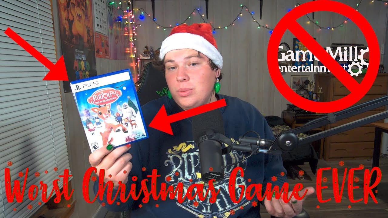 Rudolph The Red Nosed Reindeer PS5 The Worst Christmas game ever -Cramiam Christmas Special