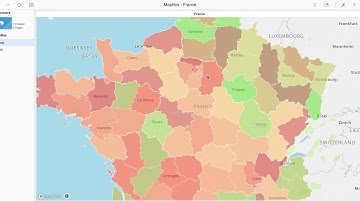 MicroStrategy & MapBox - French Map