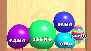 Blob Merge 3D - All Bosses Satisfying ASMR Gameplay 8 | ( Cube Arena 2048 )