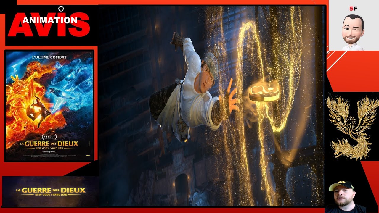 Avis critique animation LA GUERRE DES DIEUX New gods : Yang Jian🏮sans spoilers. La claque visuelle.