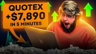  EFFORTLESSLY EARNED $8,000 - TRADING ON QUOTEX | Quotex Strategy | Quotex Binary Options