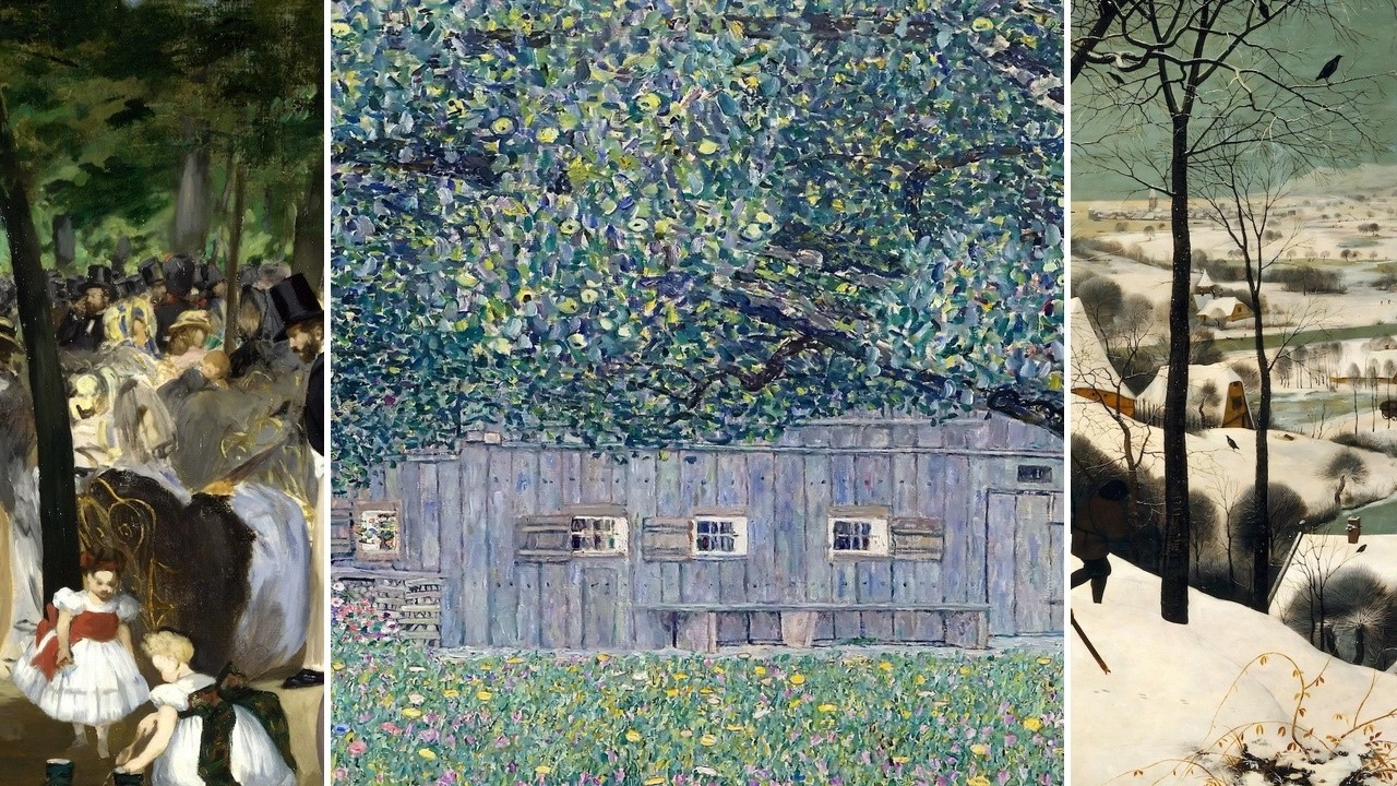 Masterpieces TV — Silent Art Gallery · September 8 Morning | Farmhouse in Austria… & others