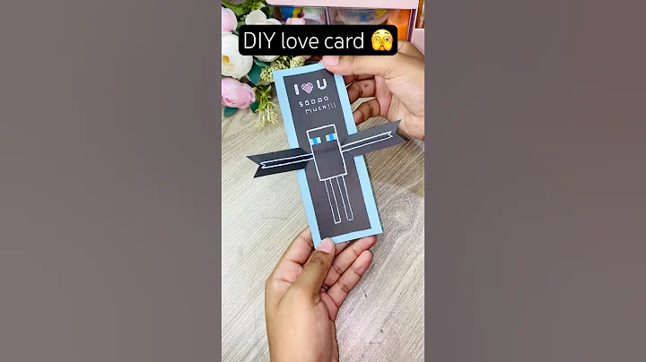 Cute love craft 🫣❤️#shorts #youtubeshorts #miniature #miniaturecrafts #diy #art #craft #love #cute