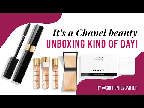 It's a Chanel beauty unboxing kind of day! 