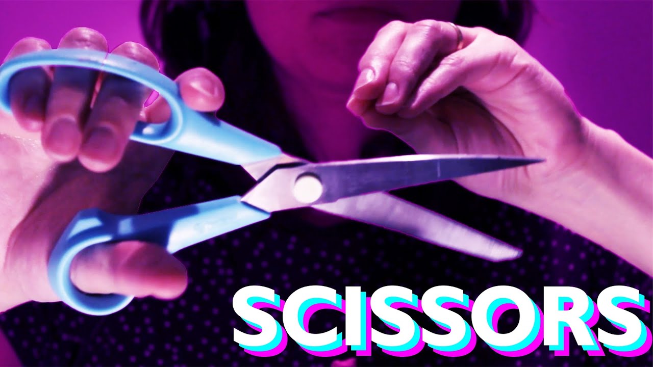 ASMR Only Scissors Sounds NO TALKING YouTube