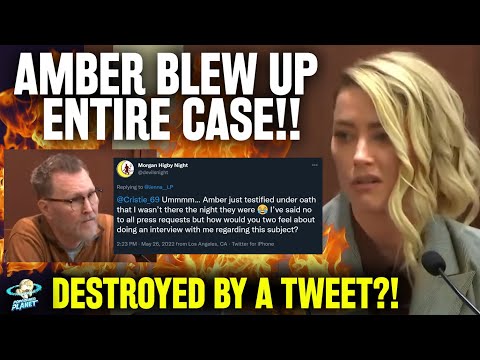 OMG! Amber Just BLEW UP Her Entire Case! Witness DESTROYS Her On Twitter!