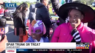 LIVE: Dozens of kids attend trunk-or-treat event hosted by SPAR