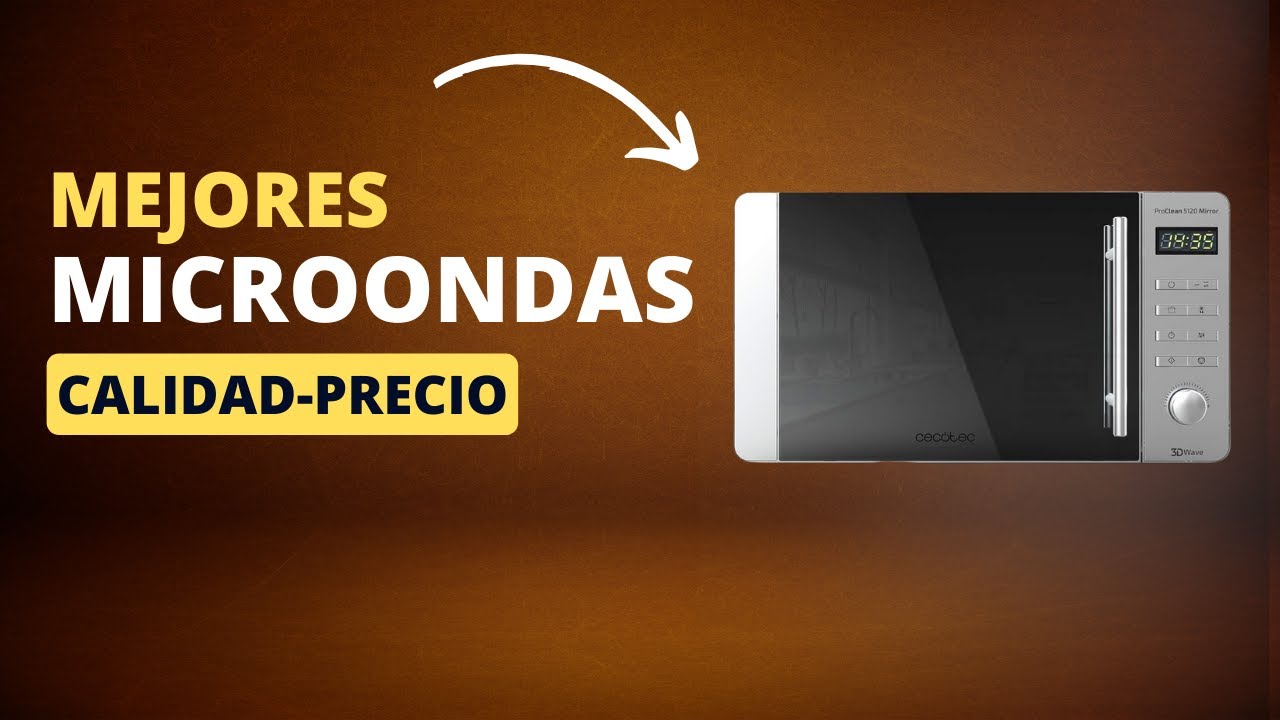 Este microondas de Cecotec es el más vendido de , ¡y está rebajado a  menos de 55€!