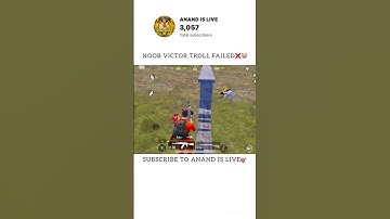 Noob Victor Trolling Failed🤡❌😱 Wait Till End #victortrolling #bgmishorts #viral #shorts