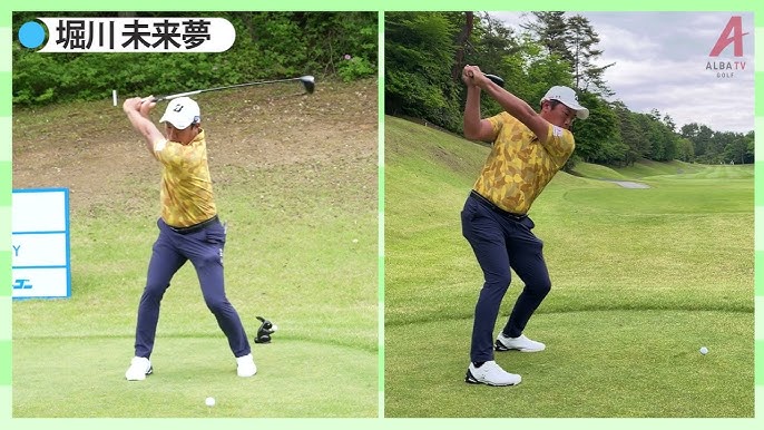 ユンチェヨン ユンチェヨン ゴルフスイング 前から後ろから | Chae-Young Yoon 3 angles golf swing 2022 - YouTube