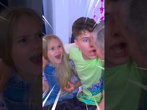 В нашей семье папа фокусник🤪🤨😨 #funny
