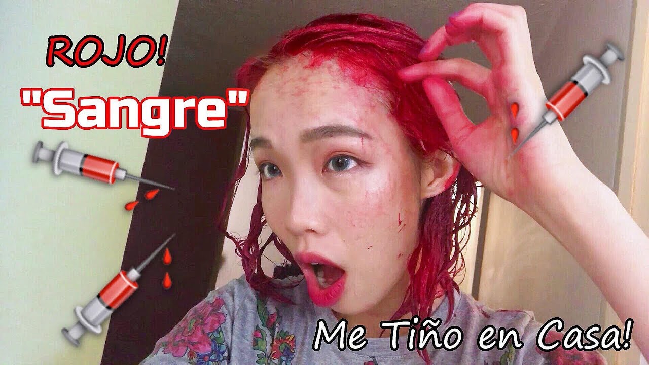 ME TIÑO EL PELO EN CASA DE ROJO FANTASÍA / ¿QUEDÓ ROJO PAYASO O ROJO SIRENA?