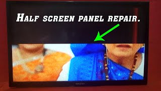 Half screen LED panel repair.#Pro Hack