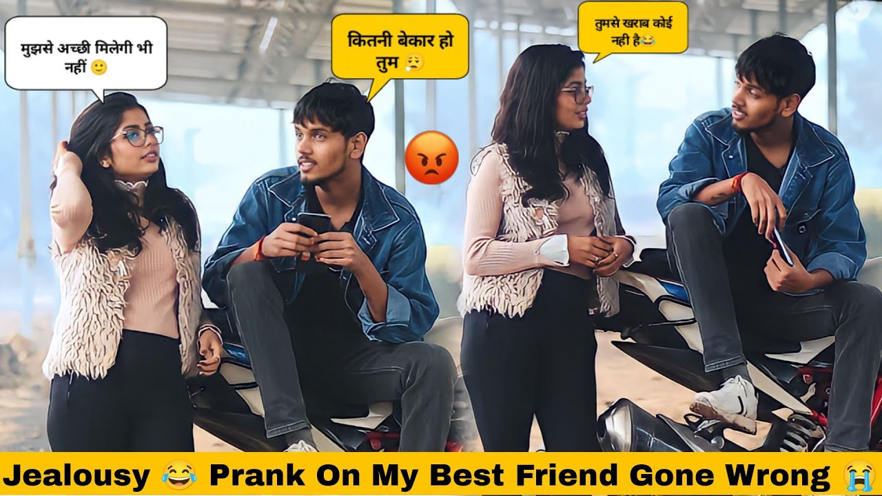 Jealousy 😂 Prank On My Best Friend | Gone Wrong 🥹 | The Prank Show ...