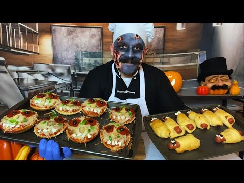 Zombie Chef Makes Appetizers 🧟‍♂️ASMR Role Play