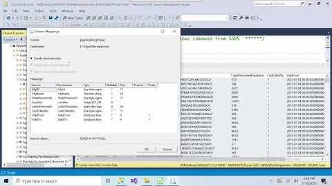 SSMS export to CSV | using grid and wizard