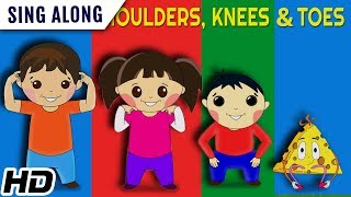 Head Shoulders Knees And Toes Hd Sing Along Nursery Rhymes Nursery Songs Shemaroo Kids Junior