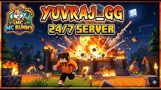MINECRAFT LIVE FULL MASTI 24/7 BADA DHAMAKA (MC Bunny) | Yuvraj GG Live