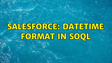 Salesforce: DateTime Format in SOQL