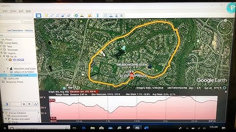 Google Earth Basics 13.  Fun Details about Paths