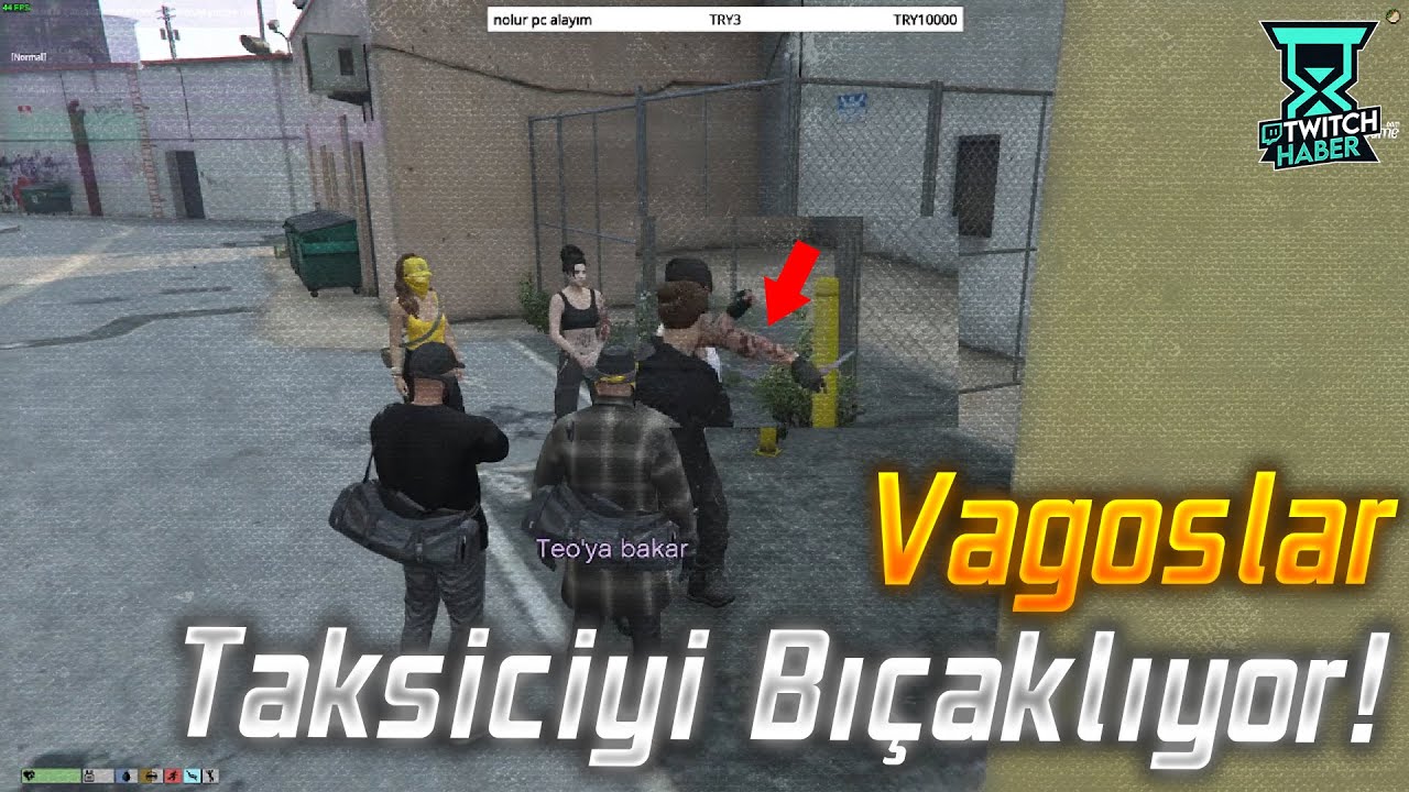 Vagoslar, Taksici Patrick'i Bıçaklıyor! | EightbornV2