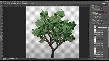 creat branches with leafs for unity games part2