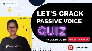 Let's Crack Passive Voice | Menti Quiz | Full Concept | CBSE Class 9 | Vruddhi Ma'am
