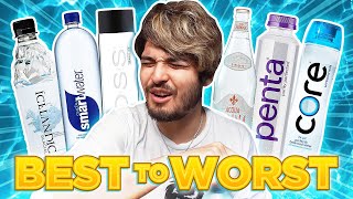 Rating Expensive Water Brands From WORST to BEST