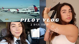 Pilot Vlog | 2 Day Trip to Phoenix + my MUST HAVE travel hair tool