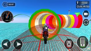 Mega Ramp Bike Jump Impossible Stunt Bike Games 3D - Crazy Motor Bike Stunt - Android Gameplay screenshot 5