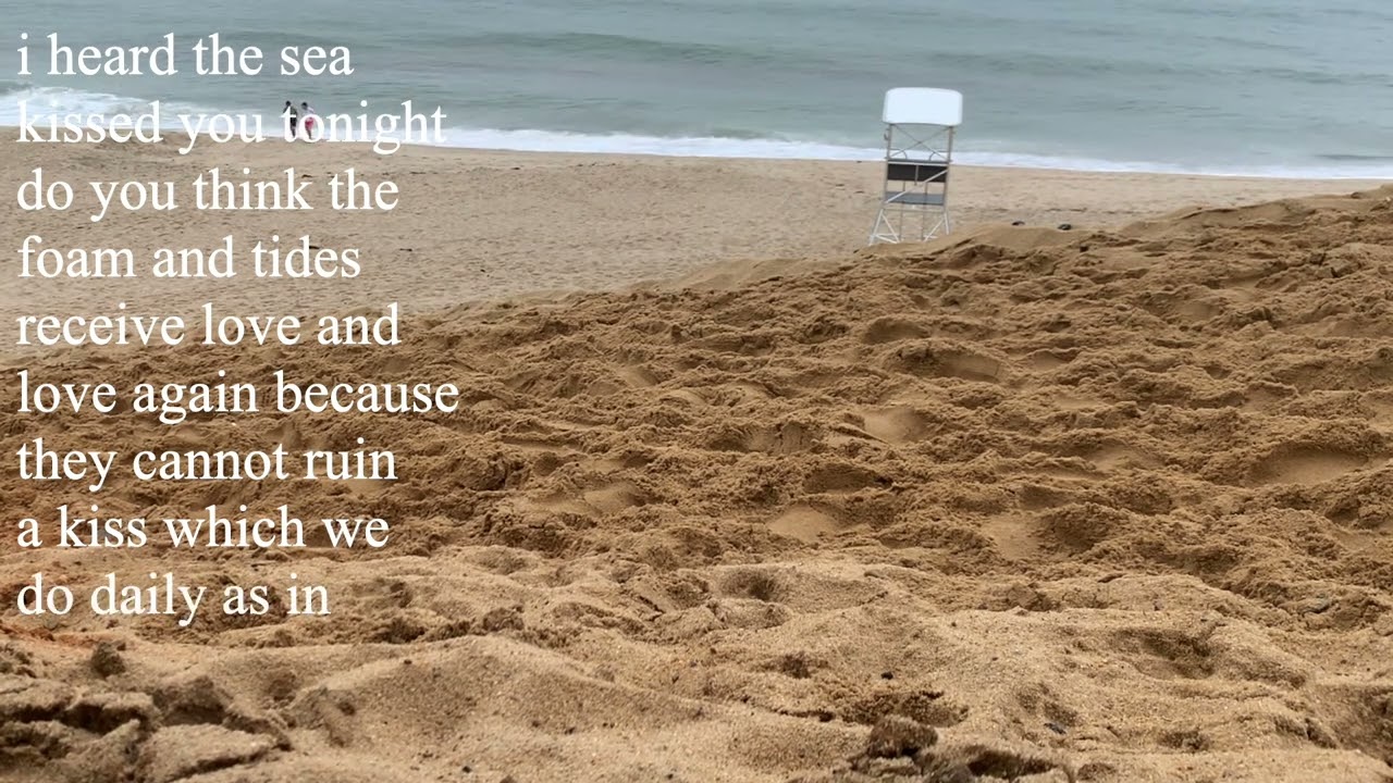 "memory of the sea" | a poem by clarice lima