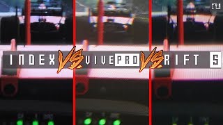 THROUGH THE - Valve INDEX vs Oculus RIFT S vs HTC Vive PRO - YouTube