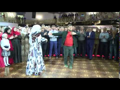 Свадьба Нажуда Гучигова и Луизы Гойлабиевой. Видео Рамзана Кадырова