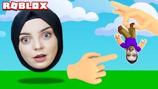 KOCAMAN KAFAMIZ VE ELİMİZ VAR !! 😱 Roblox Realistic Hand RP