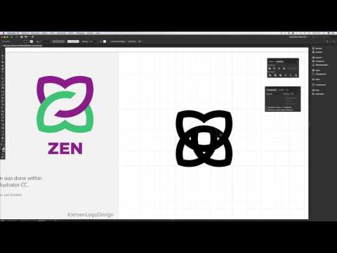 Logo Design Tutorial - Grid System ZEN (by Jeroen van Eerden)