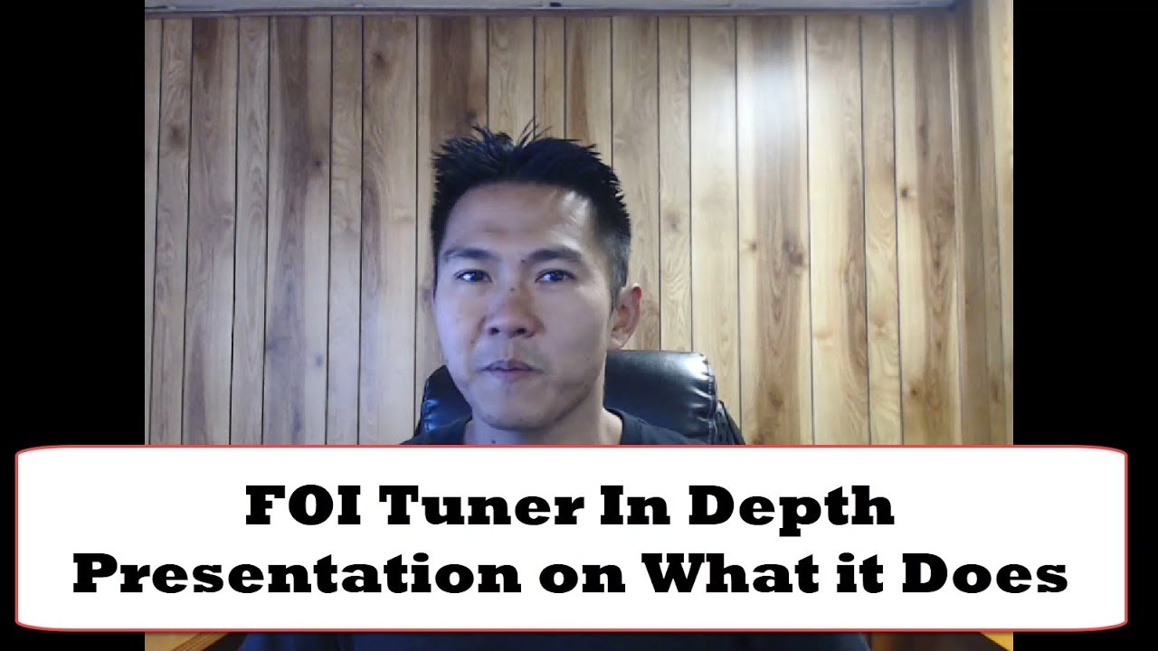 Video 2 FOI Auto Tuner Indepth Presentation on What it Does HAAS Online Mad Hatter Tutorial
