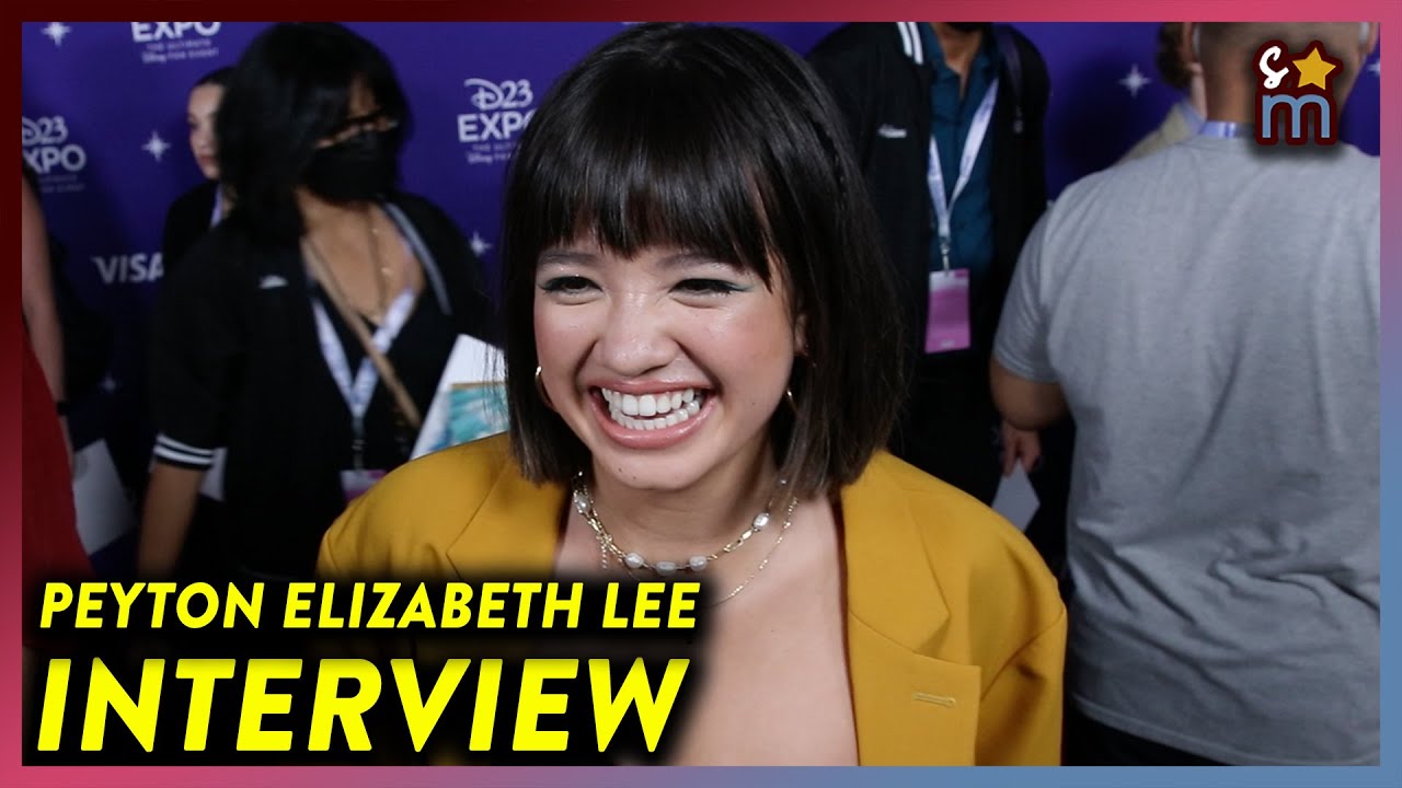 Peyton Elizabeth Lee Teases Love Triangle for Doogie Kamealoha, MD & Talks Milo  Manheim at D23 Expo - YouTube