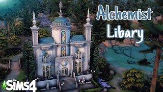 Alchemist Libary💎✨ The Sims4 Speed Build [No CC]