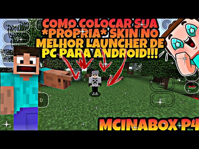 COMO JOGAR MINECRAFT JAVA DE PC NO SEU CELULAR SEM LAG MCinaBox