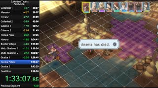 Suikoden Tactics: Any% NG+ Speedrun 1:48:20 (beaten)