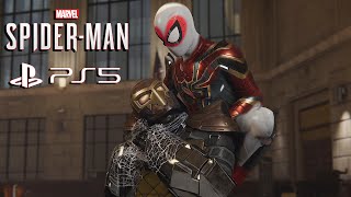 Spider-Man Ps5 | Spider-Man Vs The Shocker - With All Costumes 4K