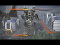 Godzilla PS4 Kiryu vs Mecha King Ghidorah vs Godzilla (Spiral Breath)