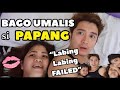 Bago Umalis si Papang! Labing Labing Failed | Melason Family Vlog