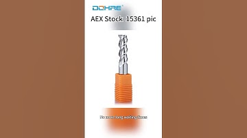 #carbidetools end mill in stock #cncmill