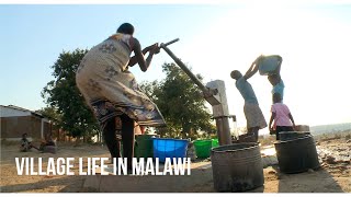 Village life in Malawi