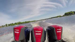 30 Person World Record Barefoot Line - Go Pro Pylon View