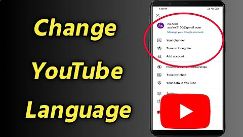 How to Change YouTube Language on Mobile | Change Youtube Language